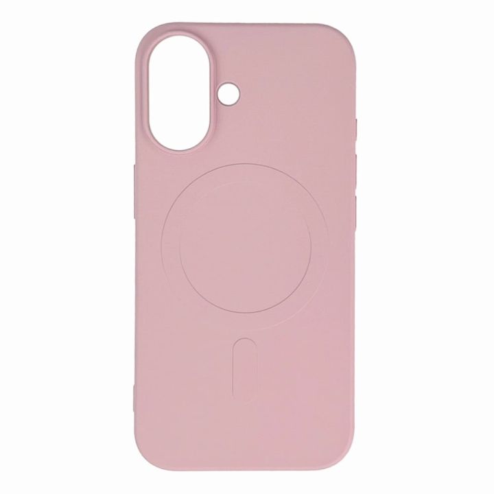 Hurtel Back Cover Σιλικόνης Ροζ (iPhone 17e / 16e)