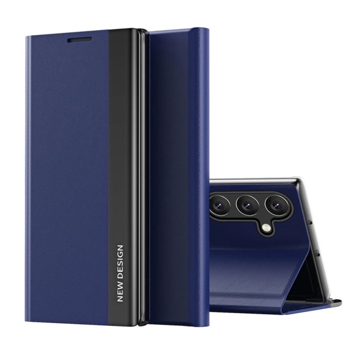 Hurtel Sleep Book Πλαστικό Μπλε (Galaxy S25 Edge)