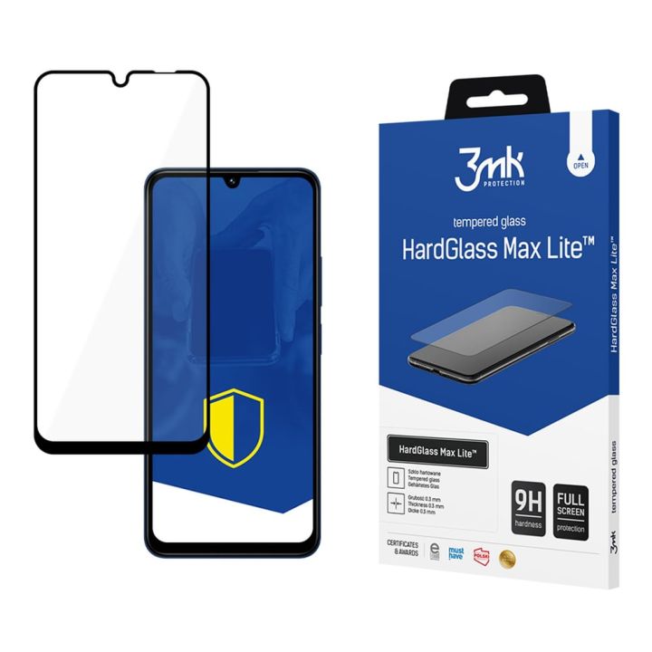3MK 0.3mm Tempered Glass Μαύρο (Redmi 14C / Poco C75)