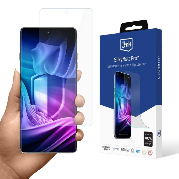 3MK Ματ Tempered Glass (Motorola Edge 60 Pro, 3MK)