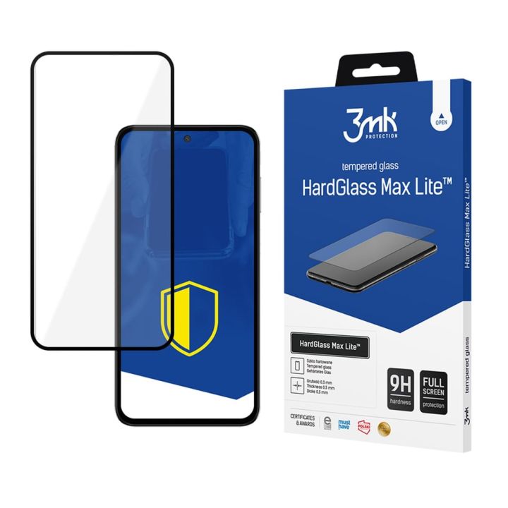 3MK 0.3mm Tempered Glass Μαύρο (Samsung Galaxy M35 5G)