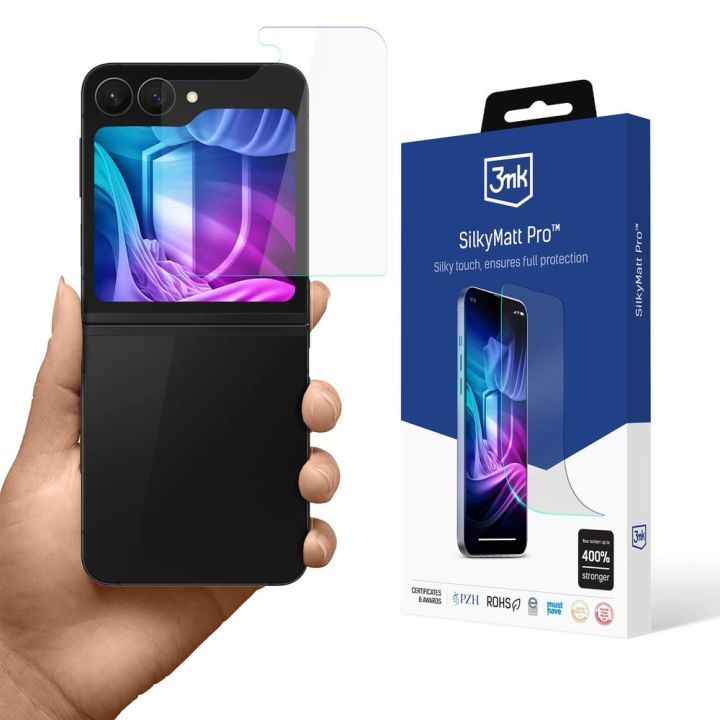 3MK Ματ Screen Protector (Galaxy Z Flip6 / Z Flip7 FE)