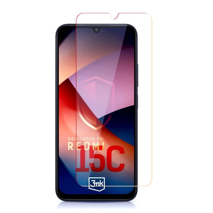 3MK 0.3mm Tempered Glass (Redmi 15C - 3mk)