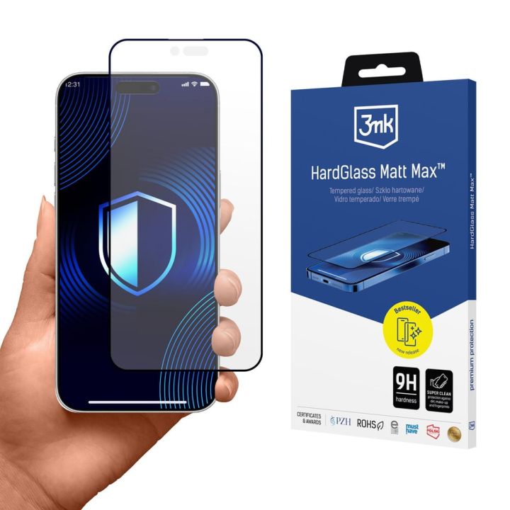 3MK Ματ Full Face Tempered Glass (iPhone Air)