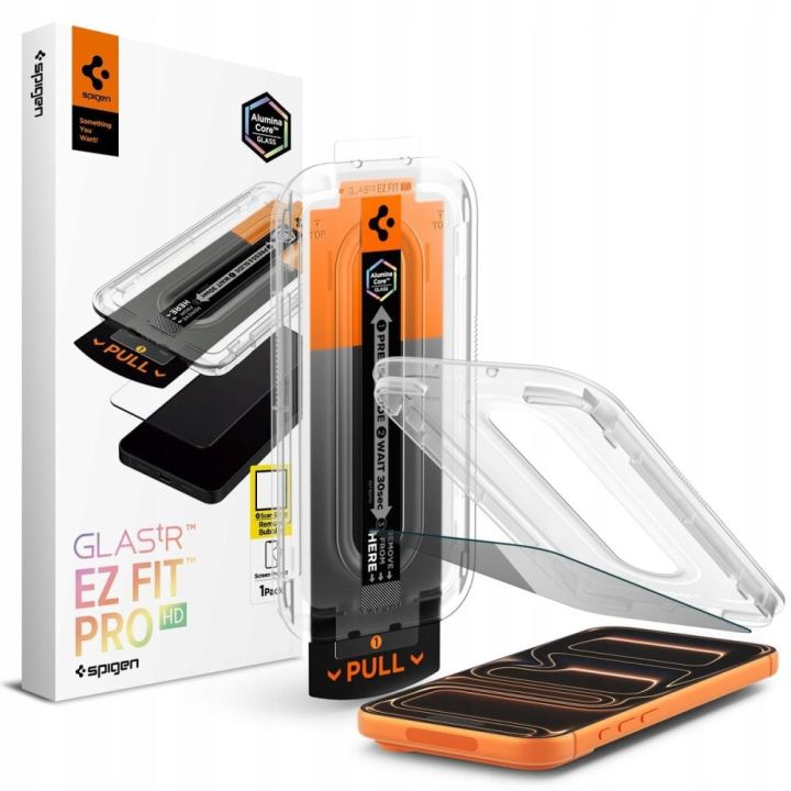 Spigen Privacy Tempered Glass (Apple iPhone 17, 17 Pro, 16 Pro) AGL10098