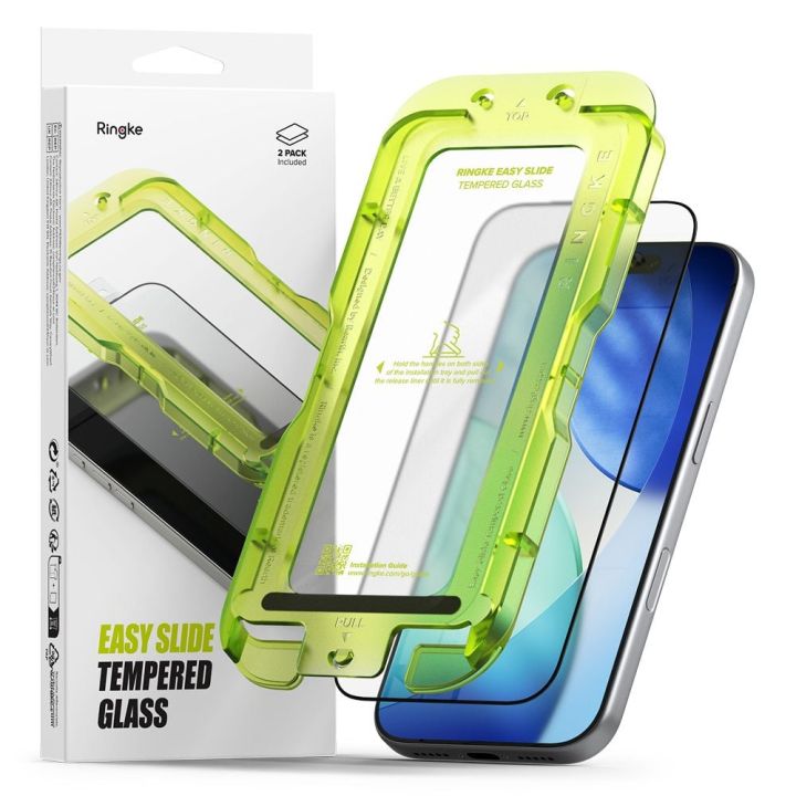 Γυαλί Προστασίας Ringke Easy Slide Tempered Glass Screen Protector Iphone 17 Pro 2 Τεμάχια G4as1120