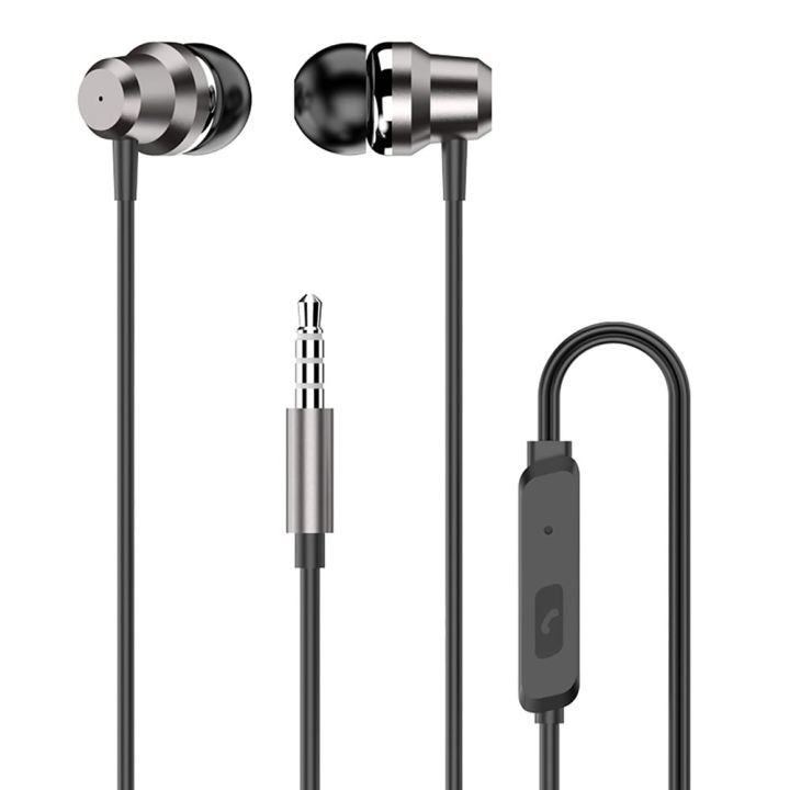 Dudao X10 Pro In-ear Handsfree με Βύσμα 3.5mm Ασημί