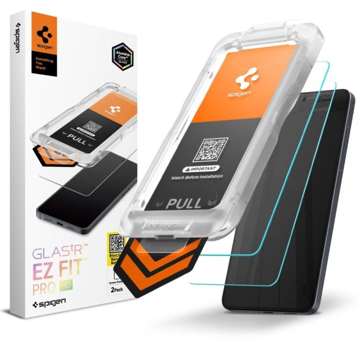 Spigen Glas.tr Ez Fit Pro HD Tempered Glass 2τμχ (Galaxy S26)