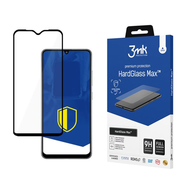 3MK Hardglass Max Full Face Tempered Glass Μαύρο (Galaxy A32 4G)