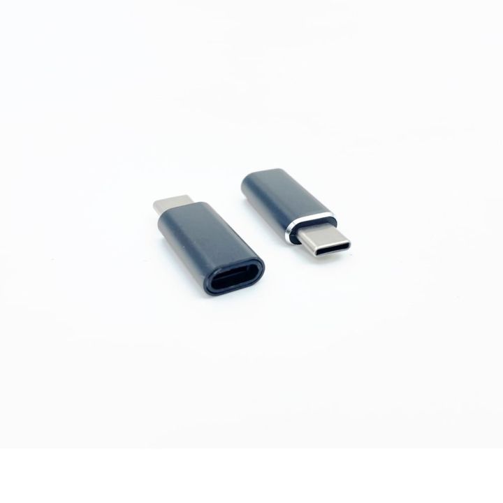 Maxlife Μετατροπέας Lightning female σε USB-C male Γκρι 1τμχ