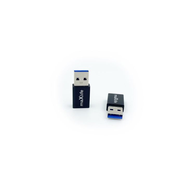Maxlife Μετατροπέας USB-A male σε USB-C female 1τμχ