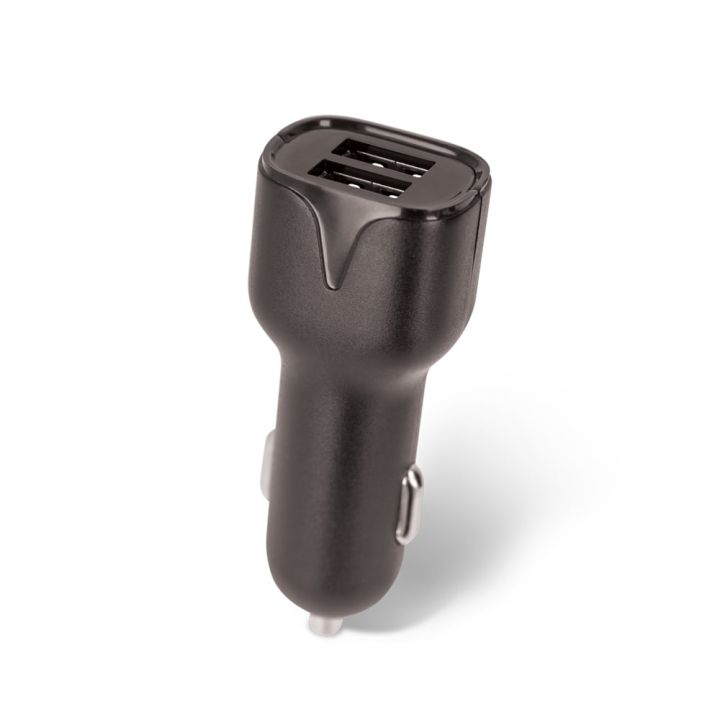 Maxlife Φορτιστής Αυτοκινήτου 2.4A με Θύρες: 2xUSB Μαύρο Χρώμα