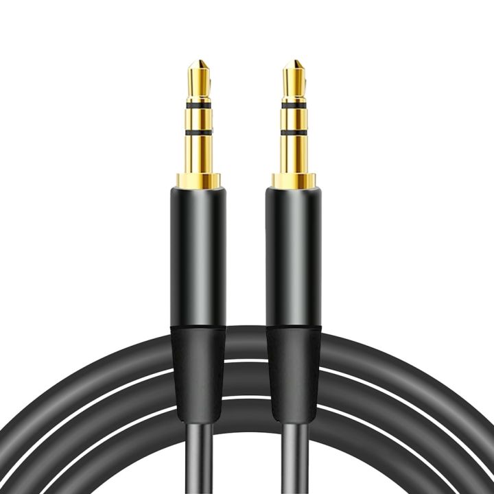 Maxlife Καλώδιο 3.5mm male - 3.5mm male Μαύρο 1m