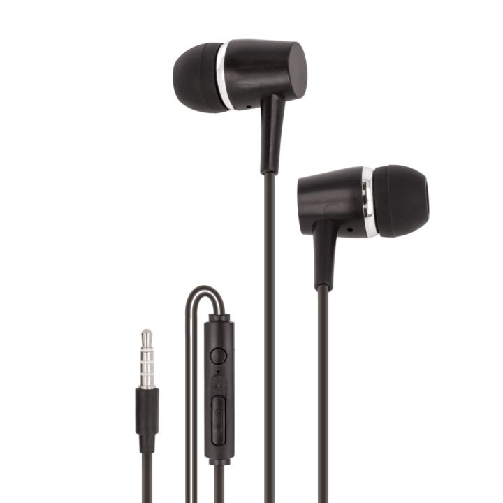 Setty In-ear Handsfree με Βύσμα 3.5mm Μαύρο
