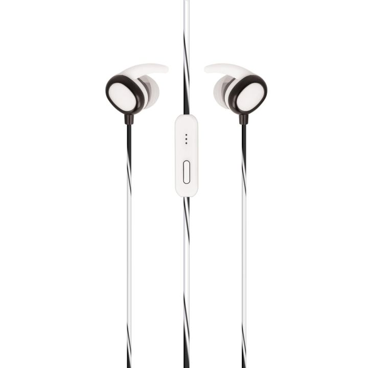 Setty Sport In-ear Handsfree με Βύσμα 3.5mm Λευκό
