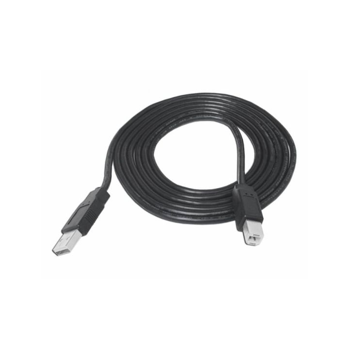 TelForceOne USB 2.0 Cable USB-A male - USB-B male Μαύρο 1.5m
