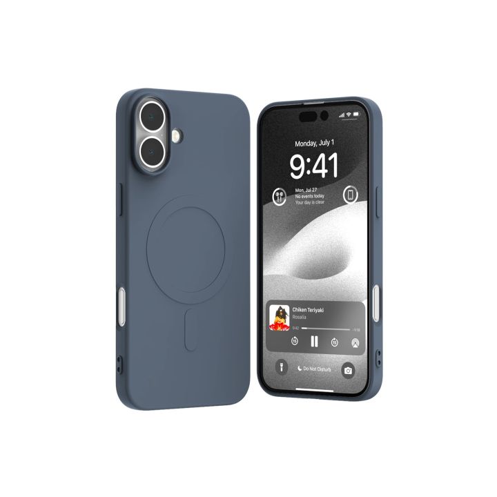 Mercury Back Cover Σιλικόνης / Πλαστικό Μπλε (iPhone 16 Plus)