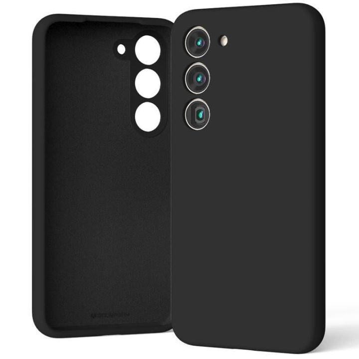 Mercury Back Cover Σιλικόνης Μαύρο (Galaxy S24 FE)