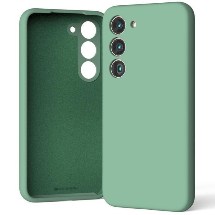 Mercury Back Cover Σιλικόνης Πράσινο (Galaxy S24 FE)