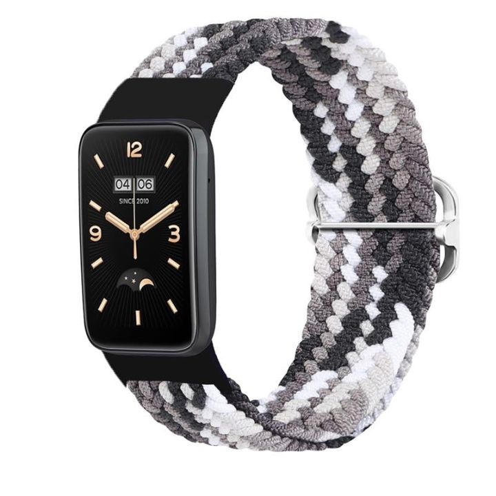 Beline Braided Λουράκι Μαύρο (Smart Band 7 Pro)