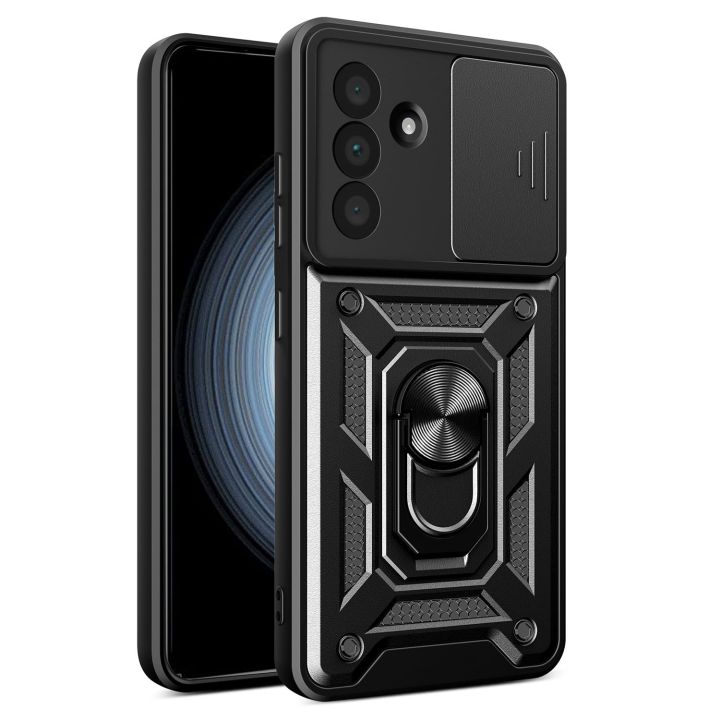 Back Cover Πλαστικό / Σιλικόνης Μαύρο (Samsung Galaxy A36 5G, Defender)