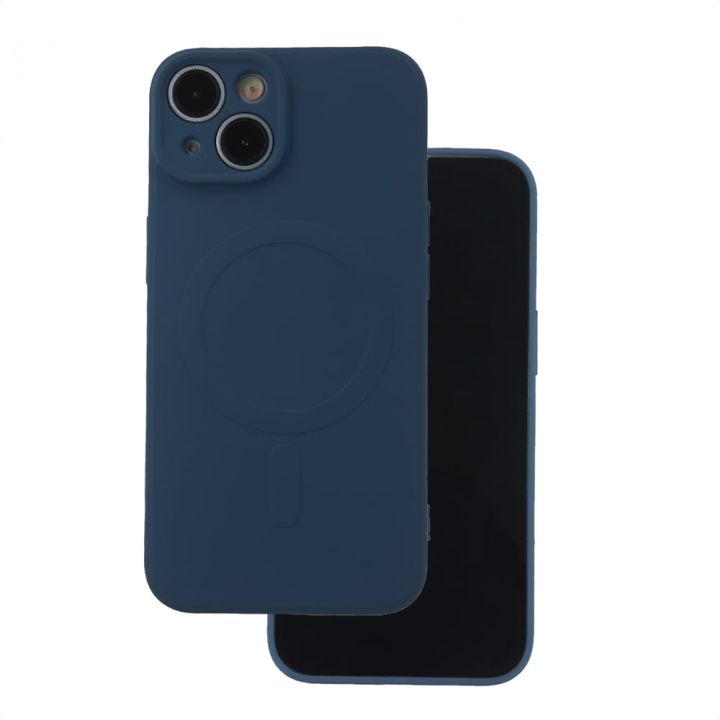 TelForceOne Simple Color Mag Back Cover Σιλικόνης / Πλαστικό Navy Μπλε (Galaxy A16)