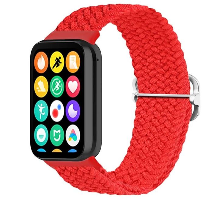Hurtel Braided Λουράκι Κόκκινο (Smart Band 8 Pro)