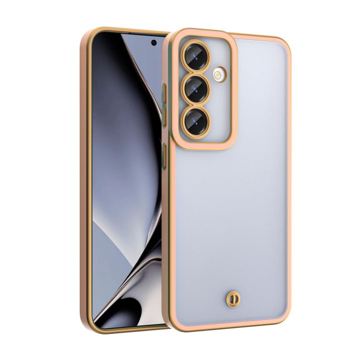 Silky Back Cover Σιλικόνης 1.5mm Χρυσό (Oppo Reno 13F 5G, Oppo Reno 13FS 5G)