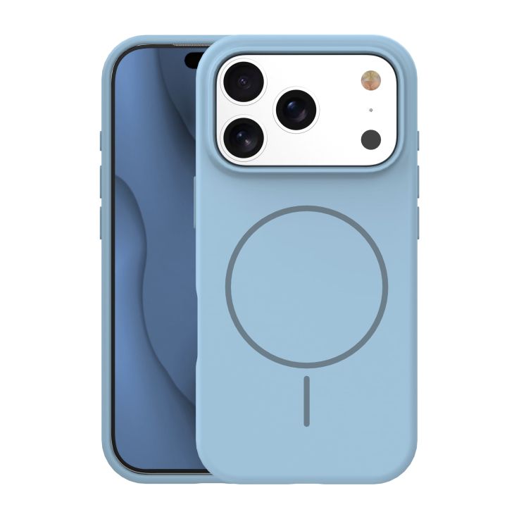 TelForceOne Silicone Thin Mag Back Cover Σιλικόνης Μπλε (iPhone 17 Pro Max)