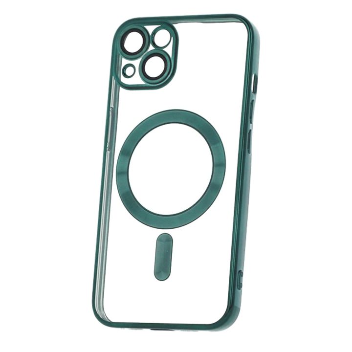 TelForceOne Color Chrome Mag Back Cover Μεταλλικό 1.5mm Πράσινο (iPhone 17)