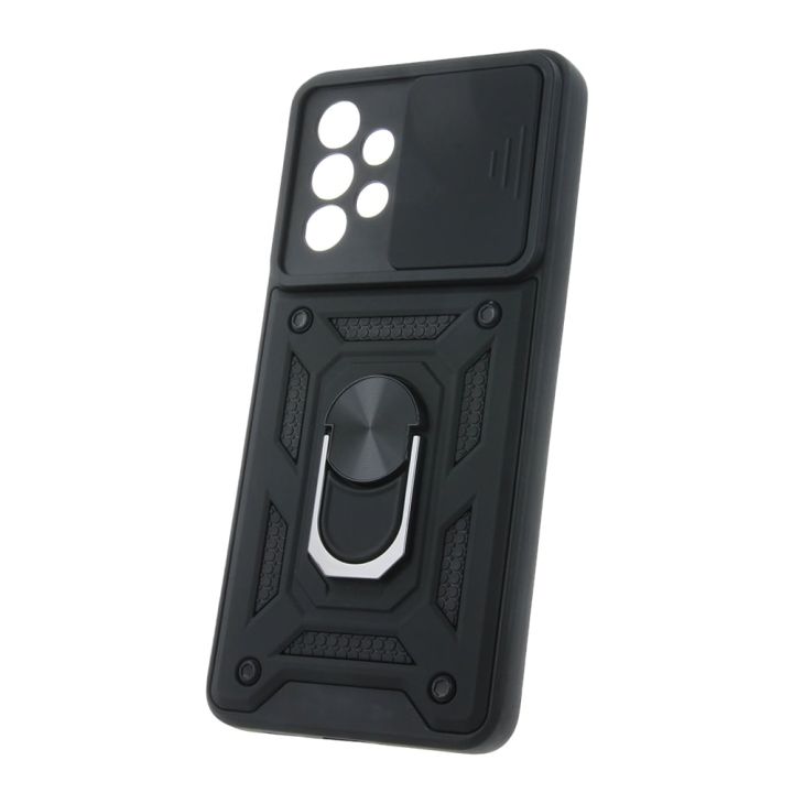 Defender Slide Back Cover Πλαστικό Μαύρο (Galaxy A33 5G)