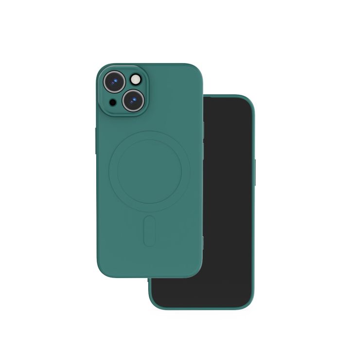 Simple Color Mag Case Iphone 16 Plus 6 7" Dark Green