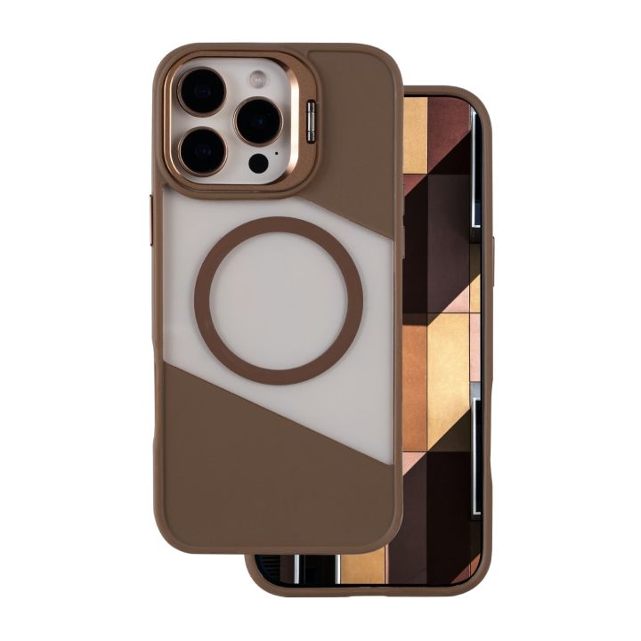 Fusion Mag Back Cover Καφέ (iPhone 16 Pro)