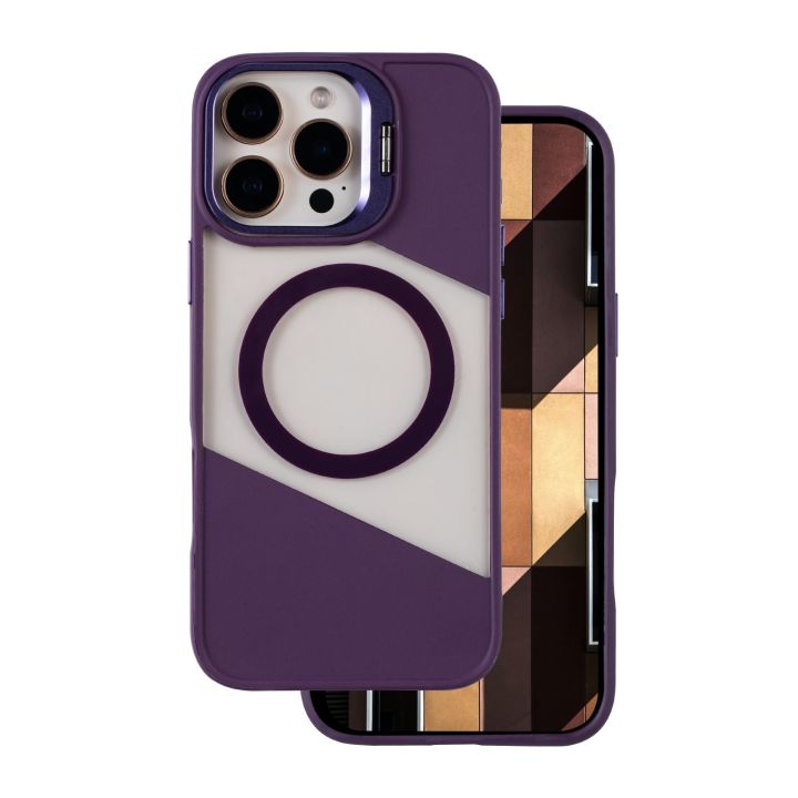 Fusion Mag Back Cover Μωβ (iPhone 16 Pro)