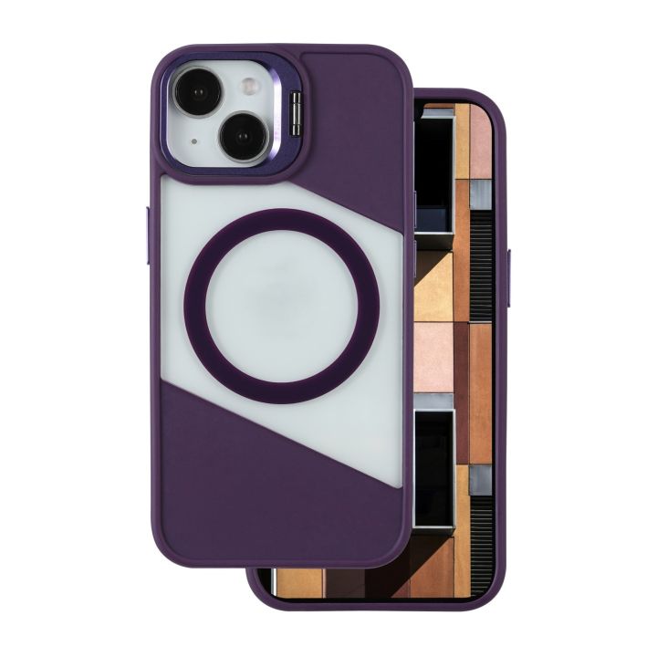 Fusion Mag Back Cover Μωβ (iPhone 17)