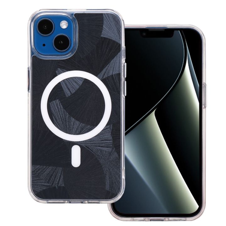 Flash Mag Back Cover Σιλικόνης 1.5mm Μαύρο (iPhone 13)
