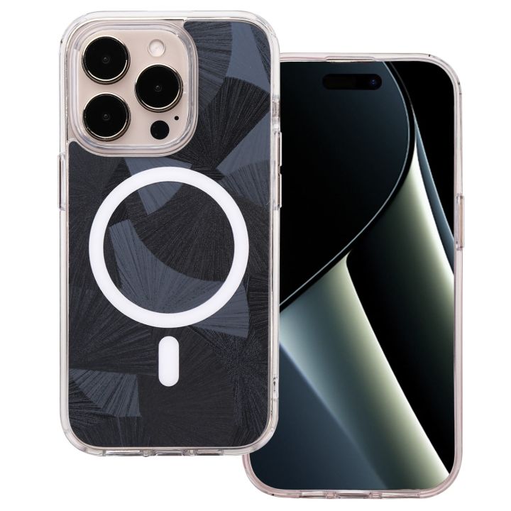 Flash Mag Back Cover Σιλικόνης 1.5mm Μαύρο (iPhone 15 Pro)