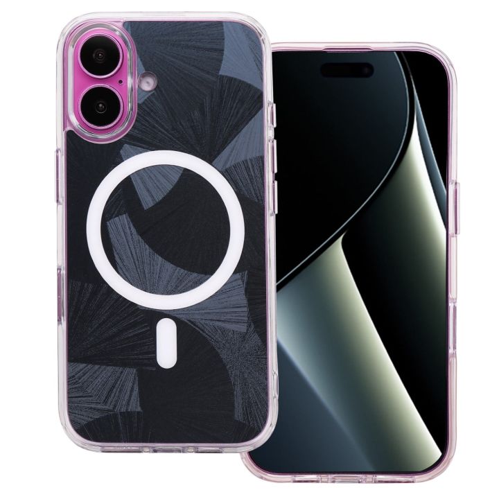 Flash Mag Back Cover Σιλικόνης 1.5mm Μαύρο (iPhone 16)