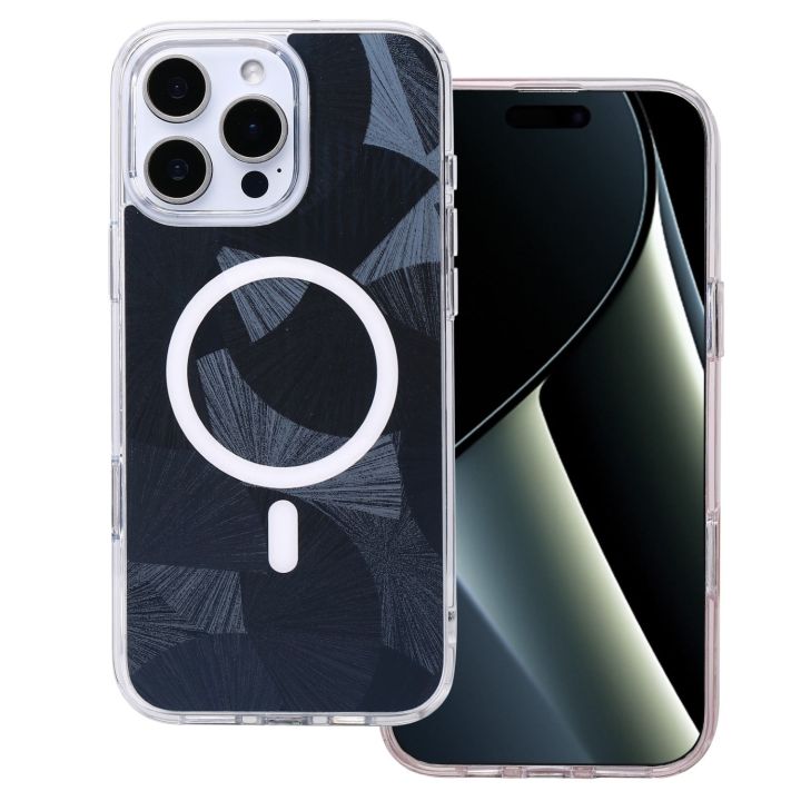 Flash Mag Back Cover Σιλικόνης 1.5mm Μαύρο (iPhone 16 Pro Max)