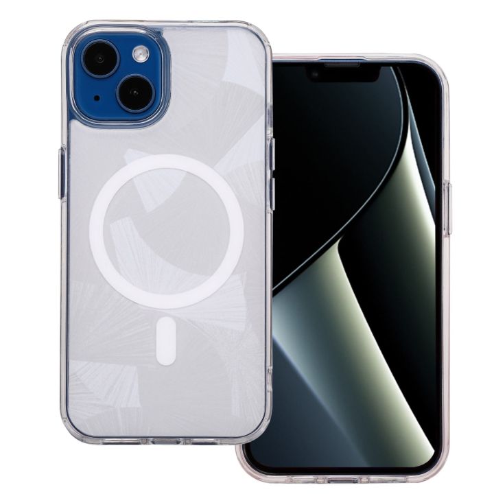 Flash Mag Back Cover Σιλικόνης 1.5mm Γκρι (iPhone 13)