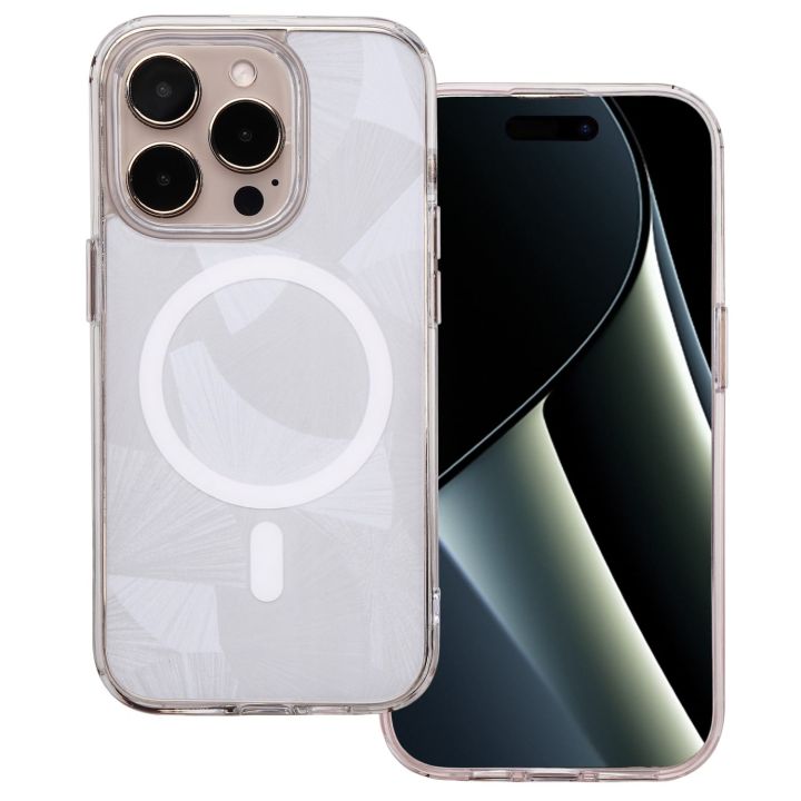 Flash Mag Back Cover Σιλικόνης 1.5mm Γκρι (iPhone 14 Pro)