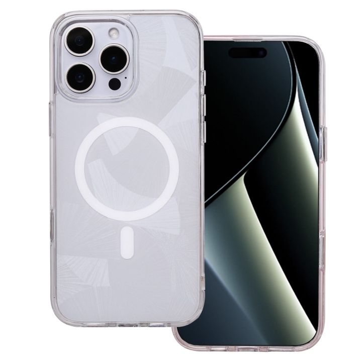 Flash Mag Back Cover Σιλικόνης 1.5mm Γκρι (iPhone 16 Pro)