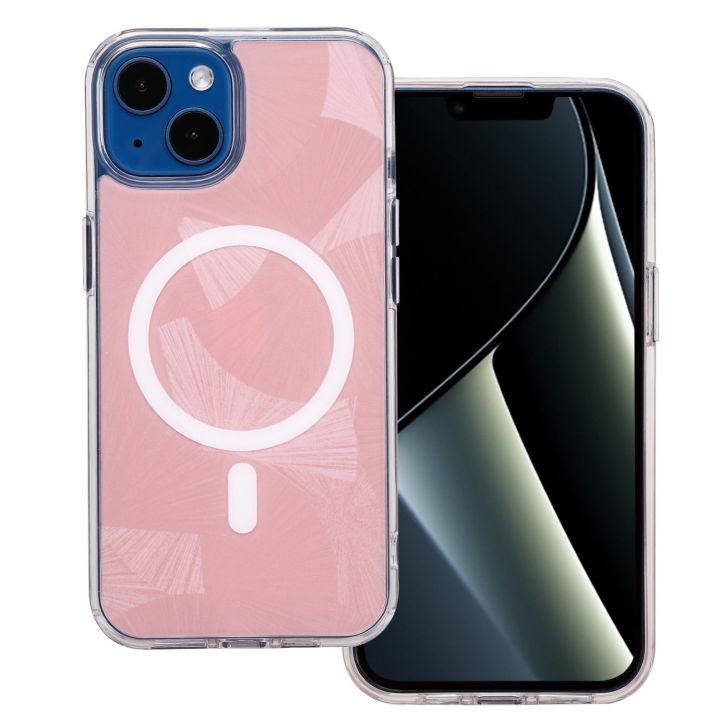 Flash Mag Back Cover Σιλικόνης 1.5mm Ροζ (iPhone 13)