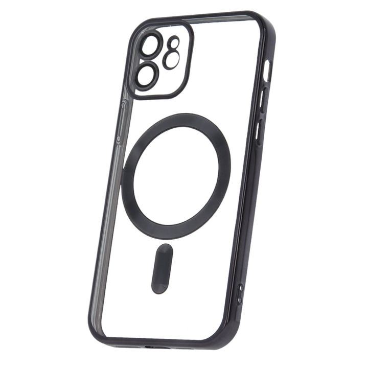 Back Cover Μεταλλικό 1.5mm Μαύρο (iPhone 12 / 12 Pro)