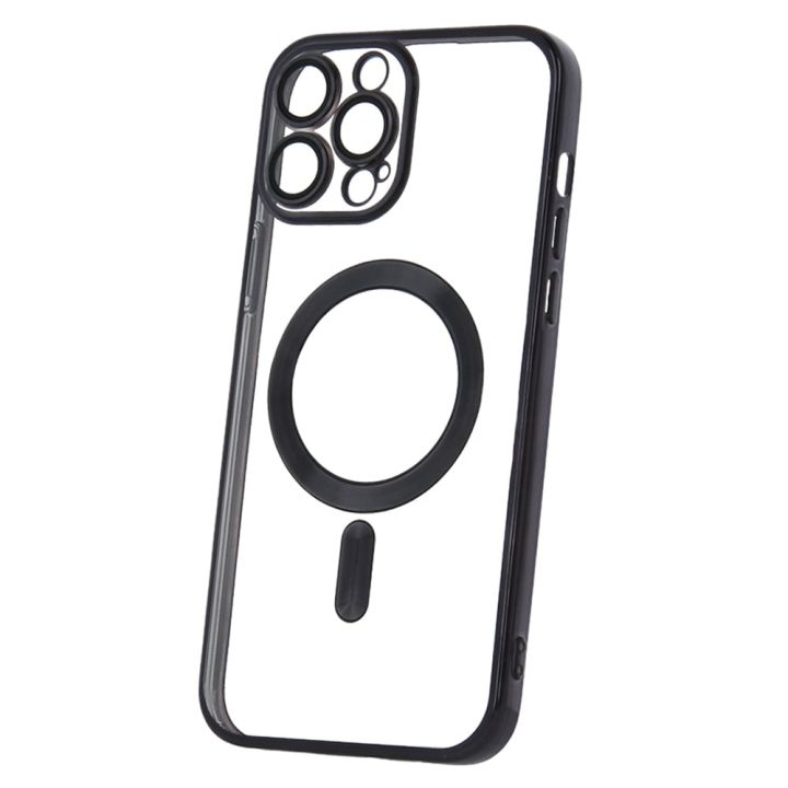 Color Back Cover Μεταλλικό 1.5mm Μαύρο (iPhone 13 Pro Max)