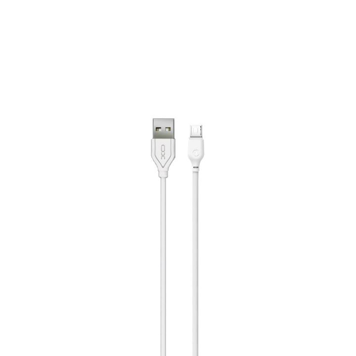 XO Regular USB 2.0 to micro USB Cable Λευκό 1m (NB103)