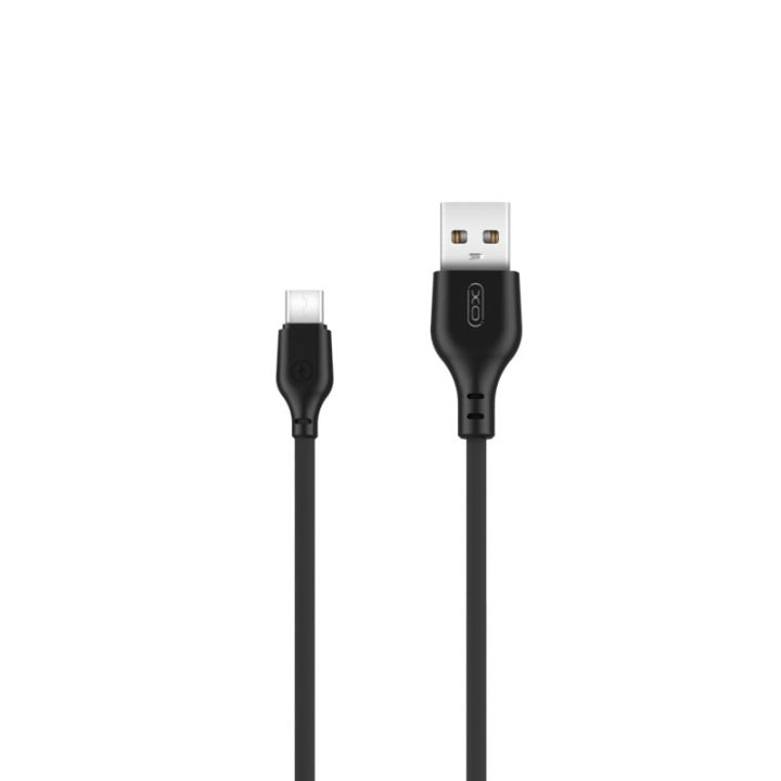 XO NB103 USB 2.0 Cable USB-C male - USB-A Μαύρο 1m (16.005.0219)