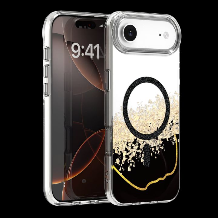 Epoxy Mag Back Cover Μαύρο (iPhone Air)