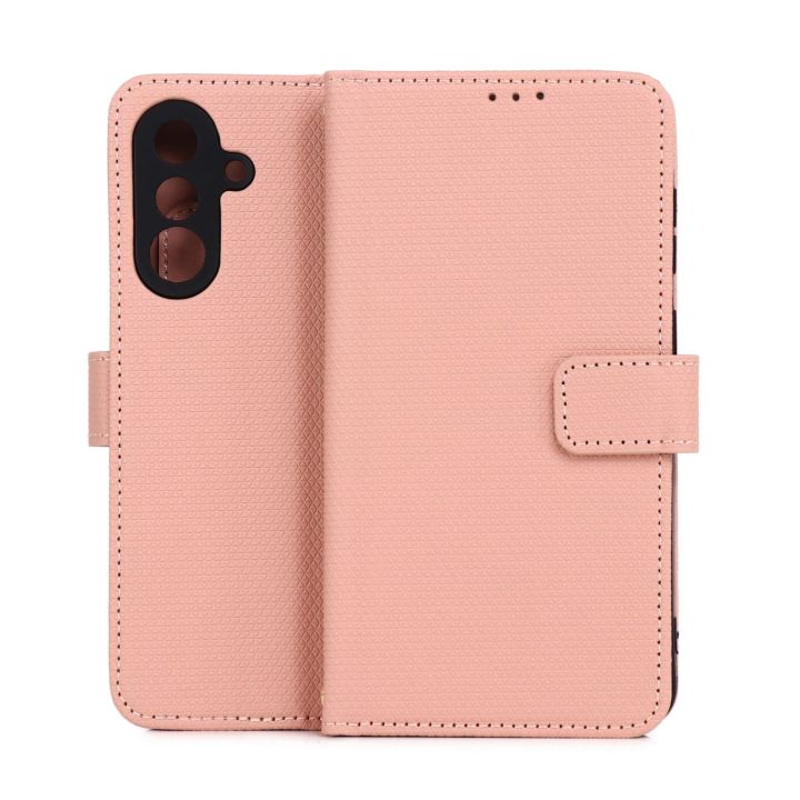 TelForceOne Wallet Σιλικόνης Ροζ (Galaxy A36)