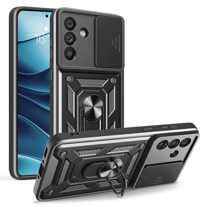 Back Cover Πλαστικό / Σιλικόνης Μαύρο (Samsung Galaxy A56 5G)